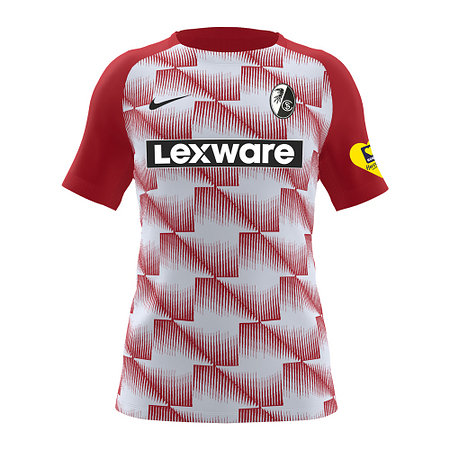 SC Freiburg Aufwärm Shirt Kinder 26/27 rot