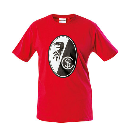 SC Freiburg Basic T-Shirt "Wappen" rot