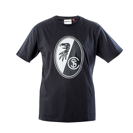 SC Freiburg Basic T-Shirt "Wappen" schwarz