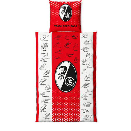 SC Freiburg Bettwäsche "Team Signature 25/26"