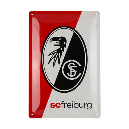 SC Freiburg Blechschild "Wappen" 20x30cm