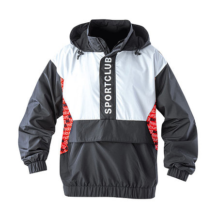 SC Freiburg Blouson "Schriftzüge" rot-weiß-schwarz front