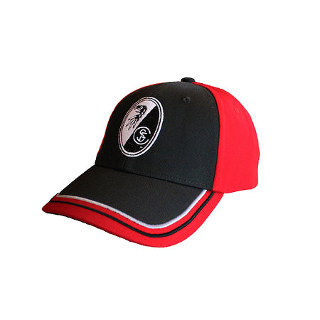 SC Freiburg Cap "schwarz-rot"