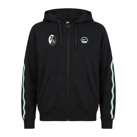 SC Freiburg City ZIP Hoodie NIKE schwarz SC Freiburg City ZIP Hoodie NIKE schwarz