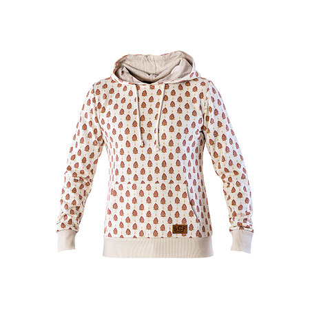 SC Freiburg Frauen Hoodie "Zapfen" (w) beige