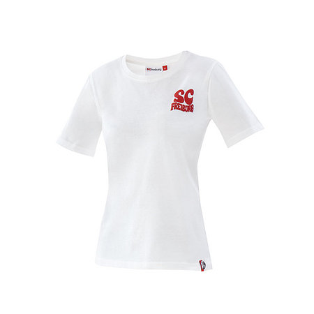SC Freiburg Frauen T-Shirt "Basislinie" weiß