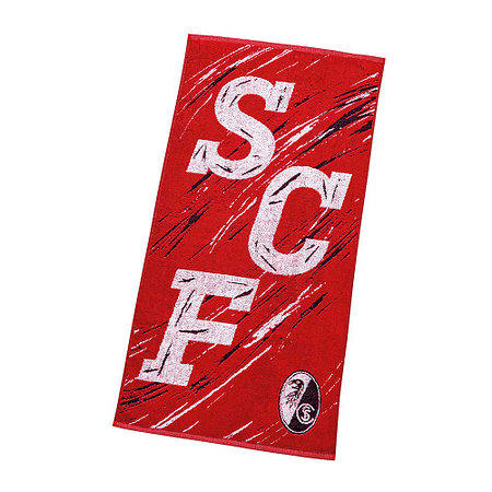 SC Freiburg GOTS Handtuch "SCF"