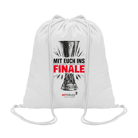 SC Freiburg Gymbag "UEL-Finale 2026" weiß
