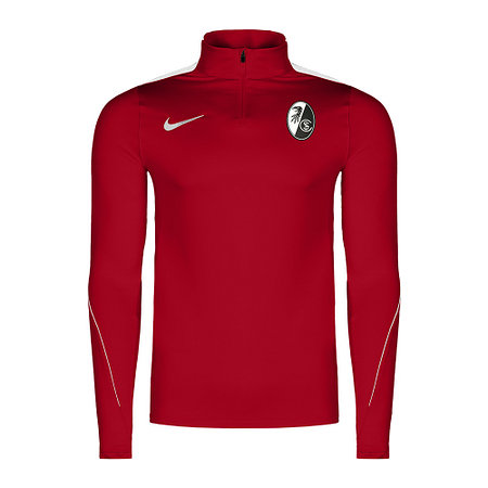 SC Freiburg Halbzip Hoodie NIKE rot
