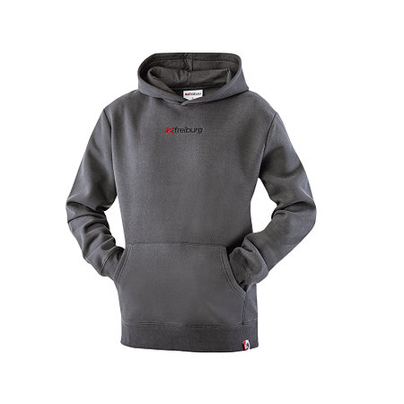 SC Freiburg Hoodie Basic "Schriftzug" grau