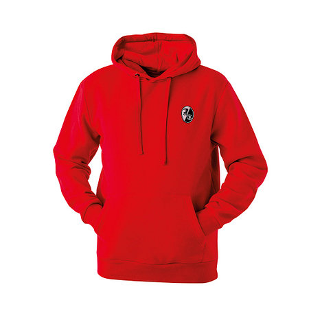 SC Freiburg Hoodie Basic "Wappen" rot