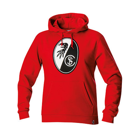 SC Freiburg Hoodie "Basic Wappen"rot