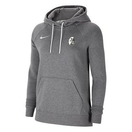 SC Freiburg Hoodie Frauen NIKE (grau) vorne