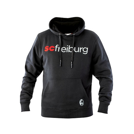 SC Freiburg Kapuzenhoodie "Schwarz" schwarz