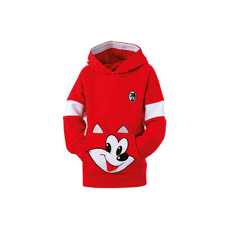 SC Freiburg Kinder-Hoodie "Maskottchen" rot