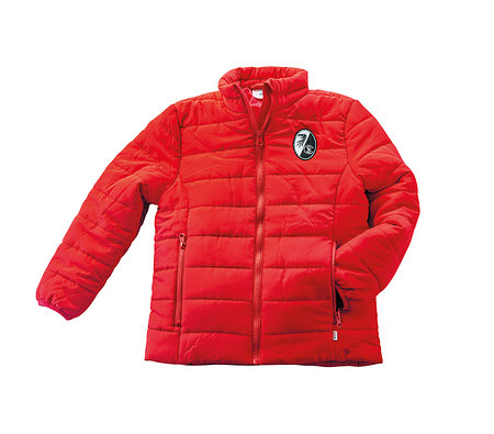 SC Freiburg Kinder Steppjacke "Logo" rot