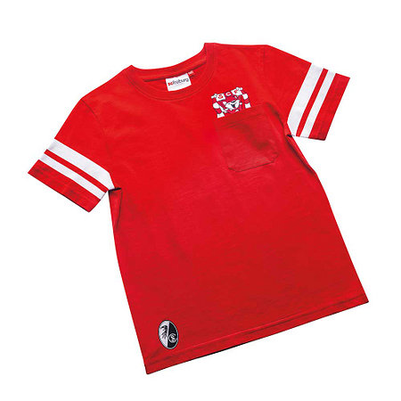 SC Freiburg Kinder T-Shirt "Füchsle" rot Vorne