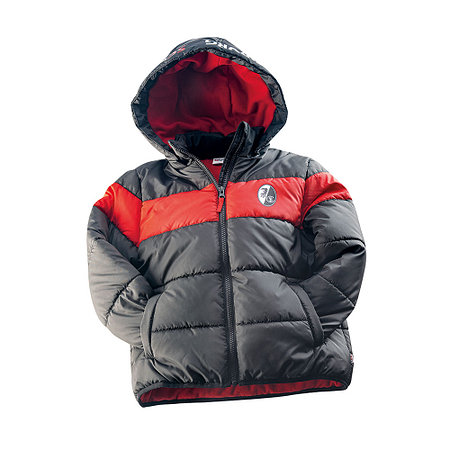 SC Freiburg Kinderjacke "Schriftzug II" schwarz-rot