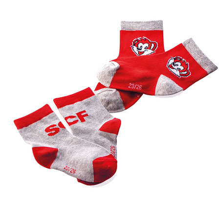 SC Freiburg Kindersocken "Füchsle-SCF" Set 2er Set