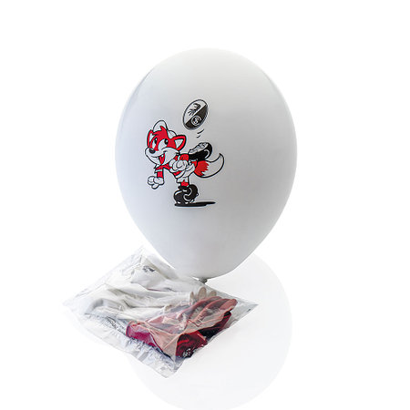 SC Freiburg Luftballon 10er Set biologisch abbaubar - füchsle