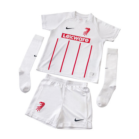 SC Freiburg Mini-Kit Auswärts 26/27 weiß