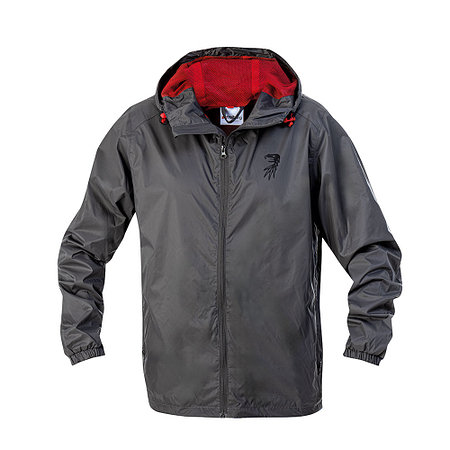 SC Freiburg Regenjacke "Greif" packable schwarz vorne