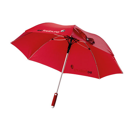 SC Freiburg Regenschirm "WBM" rot rot