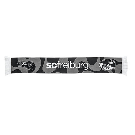 SC Freiburg Schal "Auswärtstrikot 25/26" schwarz-grau