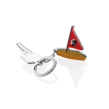 SC Freiburg Schlüsselanhänger "Bächleboot"