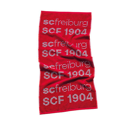 SC Freiburg Strandtuch GOTS "SCF 1904" 70x180 cm