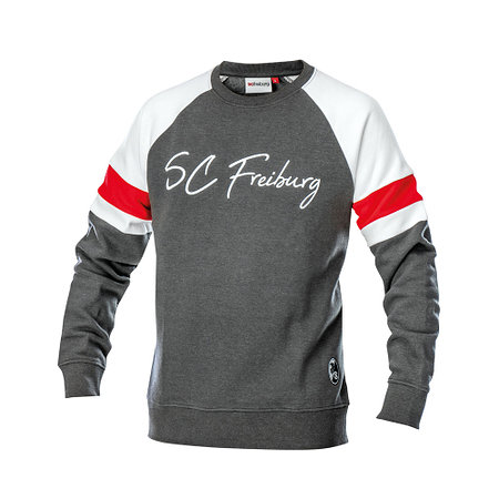 SC Freiburg Sweatshirt "Block" grau