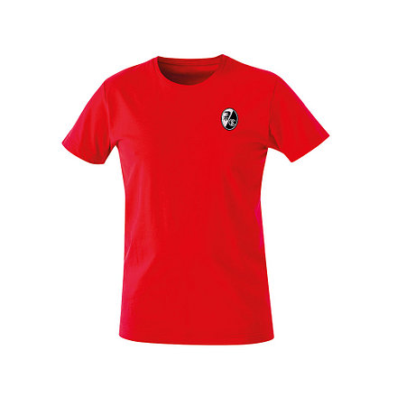 SC Freiburg T-Shirt Basic "Wappen" rot