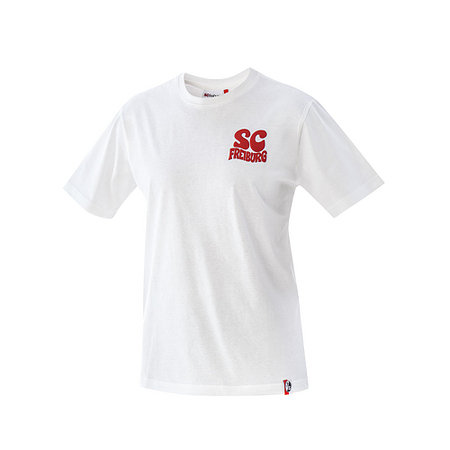 SC Freiburg T-Shirt "Basislinie" weiß