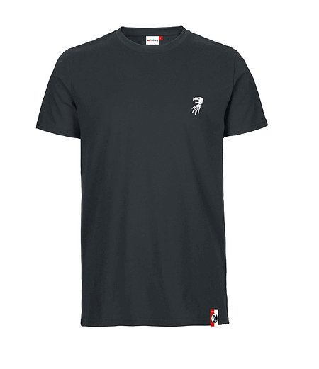 SC Freiburg T-Shirt "Greif" Schwarz Bio-Baumwolle