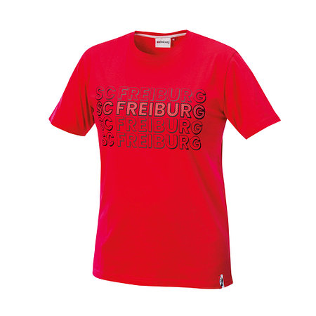 SC Freiburg T-Shirt "HD-Print Verlauf" rot