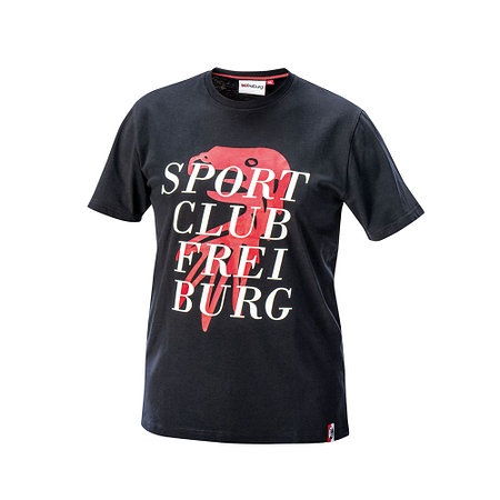 SC Freiburg T-Shirt "Roter Greif" schwarz