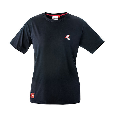 SC Freiburg T-Shirt "Schal" schwarz