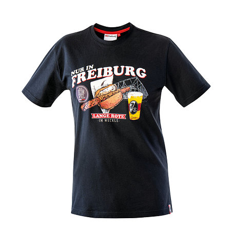 SC Freiburg T-Shirt "Stadionwurst" schwarz