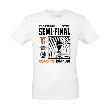 SC Freiburg T-Shirt "UEL SF SC Braga" 25/26 Halbfinale