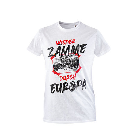SC Freiburg T-Shirt "Zämme Europa"