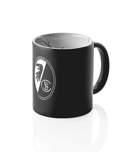 SC Freiburg Tasse "Wappen" schwarz