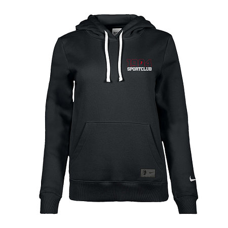 SC Freiburg Team Hoodie Frauenschnitt NIKE schwarz