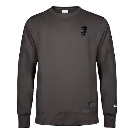 SC Freiburg Team Hoodie Kinder NIKE grau