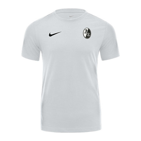 SC Freiburg Team T-Shirt Basic "Wappen" NIKE weiß