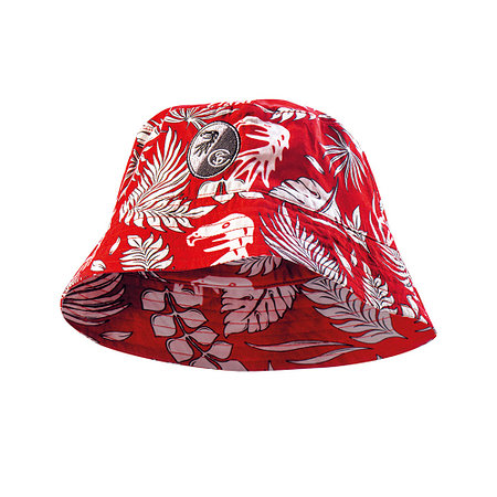 SC Freiburg Wendefischerhut Hawaii rot