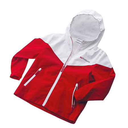 SC Freiburg Windbreaker "Weiß-Rot" Kinder rot-weiß