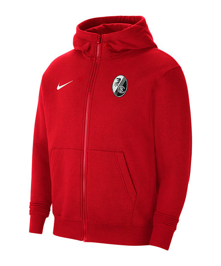 SC Freiburg Zip-Hoodie Kinder NIKE (rot)  university red/white