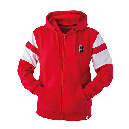 SC Freiburg Zip-Jacke "Retro" rot