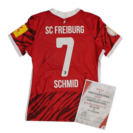 SCF Matchvorbereitet | Pokalfinal-Trikot 21/22 SCF vs. RBL | 7. Schmid