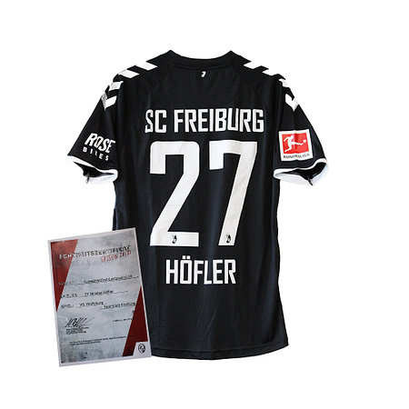SCF Matchworn | Auswärtstrikot 20/21 | Wolfsburg vs. SCF | 27. Höfler
